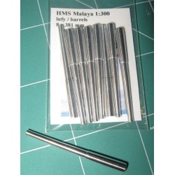 HMS Malaya Metalowe lufy 381mm (Fantom Model 7) HMS Malaya Metalowe lufy 381mm (Fantom Model 7)