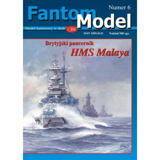 HMS Malaya 1:300