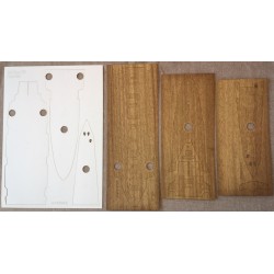 HMS Black Prince 1:200 drewniany pokład HMS Black Prince 1:200 drewniany pokład