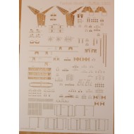 HMS Suffolk 1:300 - detale HMS Suffolk 1:300 - detale