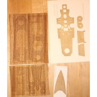 HMS Suffolk 1:300 (Fantom Model nr 8P) drewniany pokład HMS Suffolk 1:300 (Fantom Model nr 8P) drewniany pokład