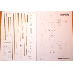 HMS Black Prince 1:300 -  relingi HMS Black Prince 1:300 -  relingi