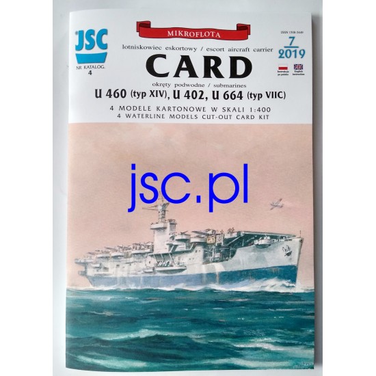 CARD, U460, U402, U664 (JSC 004)