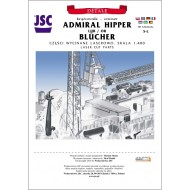 Detale laserowe do krążownika ADMIRAL HIPPER lub BLÜCHER (JSC 005-L) Detale laserowe do krążownika ADMIRAL HIPPER lub BLÜCHER (JSC 005-L)