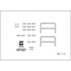 Detale laserowe do krążownika ADMIRAL HIPPER lub BLÜCHER (JSC 005-L)