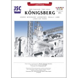 Detale laserowe do  modelu KÖNIGSBERG (JSC 025L) Detale laserowe do  modelu KÖNIGSBERG (JSC 025L)