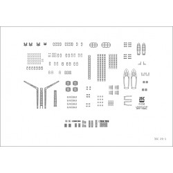 Detale laserowe do  modelu KÖNIGSBERG (JSC 025L) Detale laserowe do  modelu KÖNIGSBERG (JSC 025L)