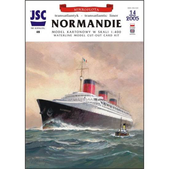 Francuski supertransatlantyk NORMANDIE (JSC 048)