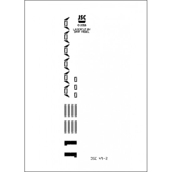 Detale laserowe do pancernika YAMATO (JSC 049-L) Detale laserowe do pancernika YAMATO (JSC 049-L)