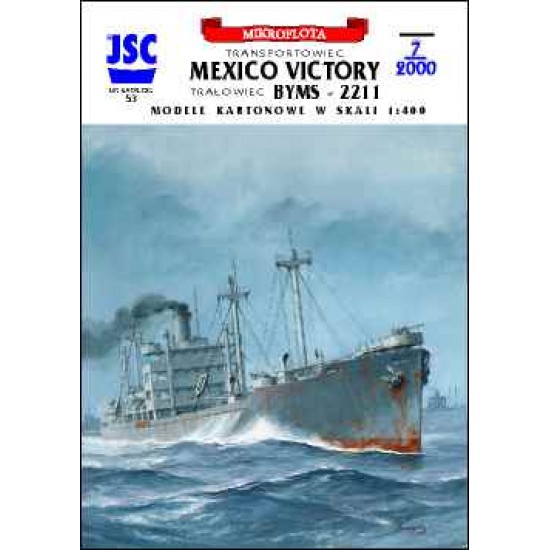 Amerykański transportowiec MEXICO VICTORY i trałowiec BYMS-2211 (JSC 053)