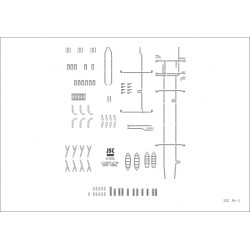 Detale laserowe do modelu ZELOS lub ZAWRAT (JSC 054L)
