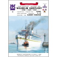 Niemiecki statek pasażerski WILHELM GUSTLOFF, torpedowiec LÖWE, holownik ALBERT FORSTER (JSC 058) Niemiecki statek pasażerski WILHELM GUSTLOFF, torpedowiec LÖWE, holownik ALBERT FORSTER (JSC 058)