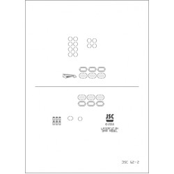 Detale laserowe do niszczyciela CAMPBELTOWN (JSC 62-L)