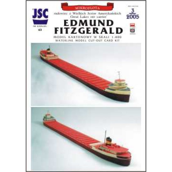 Amerykański rudowiec z Wielkich Jezior EDMUND FITZGERALD (JSC 063)