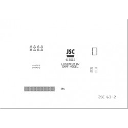 Detale laserowe do rudowca EDMUND FITZGERALD (JSC 063-L)