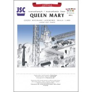 Detale laserowe do  modelu transatlantyka QUEEN MARY (JSC 064L)