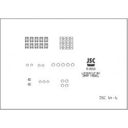 Detale laserowe do  modelu transatlantyka QUEEN MARY (JSC 064L)