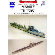 Brytyjski niszczyciel eskortowy VANITY, niemiecki okręt podwodny U 505 (JSC 071) Brytyjski niszczyciel eskortowy VANITY, niemiecki okręt podwodny U 505 (JSC 071)