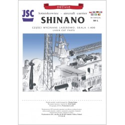 Detale laserowe do lotniskowca SHINANO (JSC 084L)