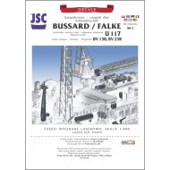 Detale laserowe do modeli BUSSARD / FALKE, U117, BV 138, BV 238 (JSC 086L) Detale laserowe do modeli BUSSARD / FALKE, U117, BV 138, BV 238 (JSC 086L)