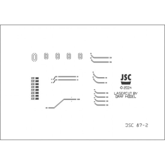 Detale laserowe do  modelu monitora ROBERTS (JSC 087-L)