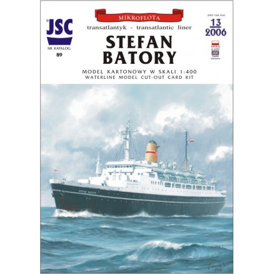 Polski transatlantyk STEFAN BATORY (JSC 089)