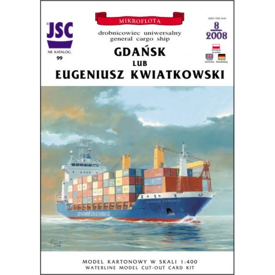 Polski drobnicowiec uniwersalny EUGENIUSZ KWIATKOWSKI lub GDAŃSK (JSC 099)