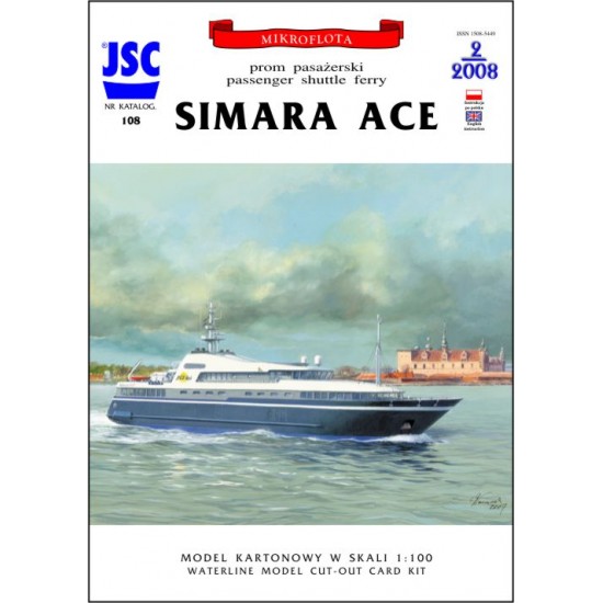 Szwedzki prom pasażerski SIMARA ACE (JSC 108)