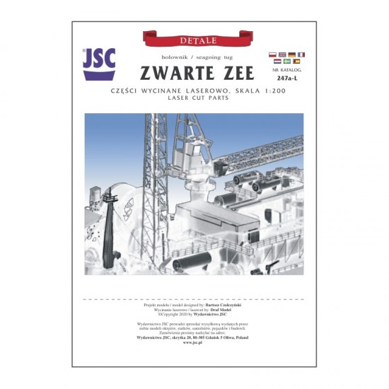 Detale laserowe do holownika Zwarte Zee (JSC 247a-L) Detale laserowe do holownika Zwarte Zee (JSC 247a-L)