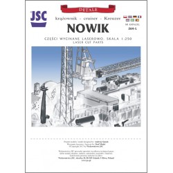 Detale laserowe do rosyjskiego krążownika NOWIK (JSC 264-L) Detale laserowe do rosyjskiego krążownika NOWIK (JSC 264-L)