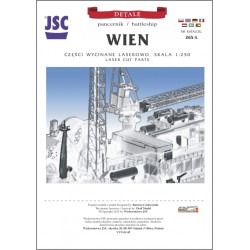 Detale laserowe do pancernika WIEN (JSC 265-L)
