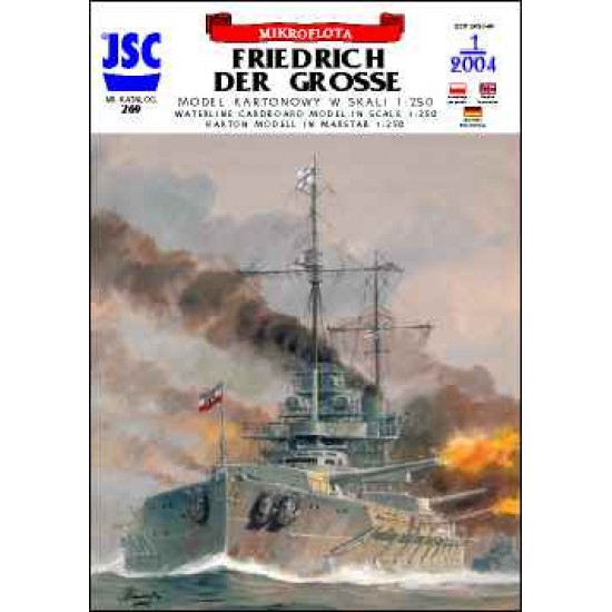 Niemiecki pancernik FRIEDRICH DER GROSSE (JSC 269)