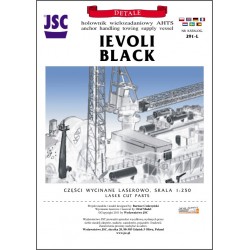 Detale laserowe do  modelu holownika IEVOLI BLACK (JSC 291L)