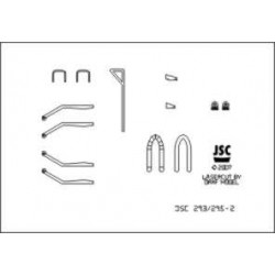 Detale laserowe do stawiaczy boi PHAROS lub GALATEA (JSC 293-L/295-L)