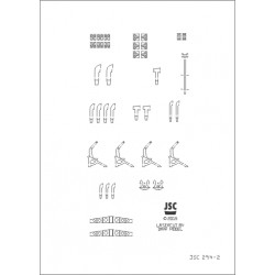 Detale laserowe do rudowęglowca SOŁDEK w skali 1:250 (JSC 294-L)