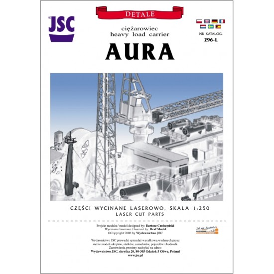 detale laserowe do ciężarowca AURA (JSC 296-L) detale laserowe do ciężarowca AURA (JSC 296-L)
