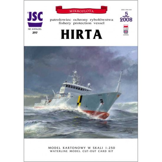 Szkocki patrolowiec ochrony rybołówstwa HIRTA (JSC 297)