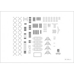 Części wycinane laserowo do modelu CHEVRON NEDERLAND (JSC 301aL) Części wycinane laserowo do modelu CHEVRON NEDERLAND (JSC 301aL)