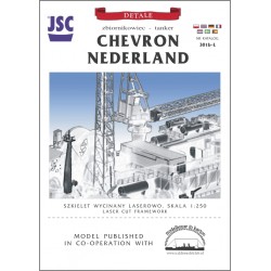 Części wycinane laserowo do modelu CHEVRON NEDERLAND (JSC 301bL) Części wycinane laserowo do modelu CHEVRON NEDERLAND (JSC 301bL)