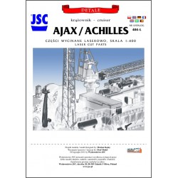 Detale laserowe do krążownika AJAX lub ACHILLES (JSC 404-L)