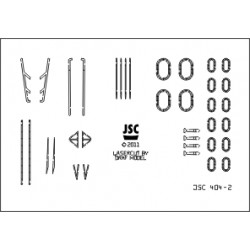 Detale laserowe do krążownika AJAX lub ACHILLES (JSC 404-L)