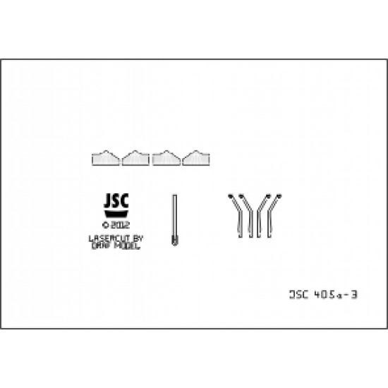 Detale laserowe do zbiornikowca JAHRE VIKING (JSC 405a-L)