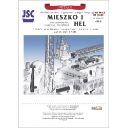 Detale laserowe do statków MIESZKO I i HEL (JSC 406-L)