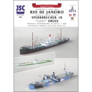 RIO DE JANEIRO i SPERRBRECHER 18, ORZEŁ (JSC 408) RIO DE JANEIRO i SPERRBRECHER 18, ORZEŁ (JSC 408)