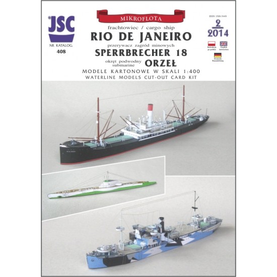 RIO DE JANEIRO i SPERRBRECHER 18, ORZEŁ (JSC 408)