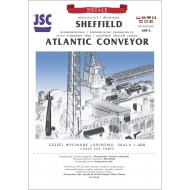 Detale laserowe do modeli SHEFFIELD, ATLANTIC CONVEYOR (JSC 409-L) Detale laserowe do modeli SHEFFIELD, ATLANTIC CONVEYOR (JSC 409-L)