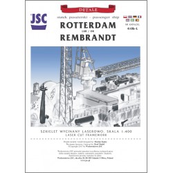 Elementy szkieletu do statku ROTTERDAM lub REMBRANDT (JSC 410b-L) Elementy szkieletu do statku ROTTERDAM lub REMBRANDT (JSC 410b-L)