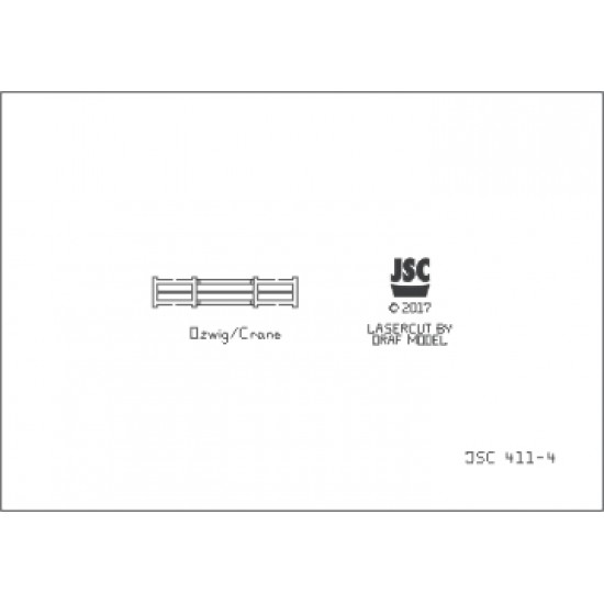 Detale laserowe do statku LADY CLARISSA (JSC 411-L)