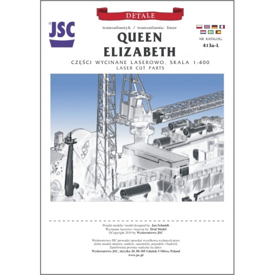 Detale laserowe do statku QUEEN ELIZABETH (JSC 413a-L) Detale laserowe do statku QUEEN ELIZABETH (JSC 413a-L)