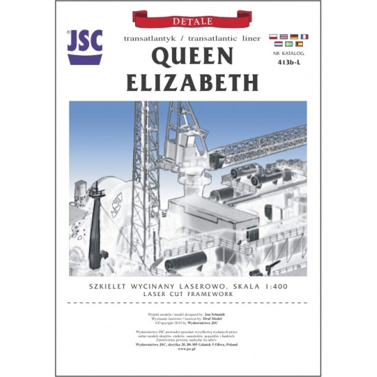 Elementy szkieletu do statku QUEEN ELIZABETH (JSC 413b-L)